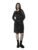 ONLY Women Shimmer Regular Fit Party Black A-line Dress