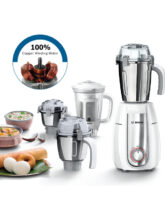 BOSCH TrueMixx Style 750 W Mixer Grinder(MGM6642WIN | 4 Jars | White, Steel)