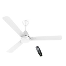 Crompton Energion Hyperjet 1200mm BLDC Ceiling Fan | Point Anywhere Remote Control | BEE 5 Star Rated Energy Efficient | Superior Air Delivery | Anti-Rust | 2 Year Manufacturer Warranty | Opal White