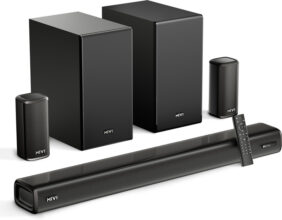 Mivi Fort H880 Soundbar, Dual Subwoofers, Dolby Audio, 880 Watts, 5.2 Channel 880 W Bluetooth Soundbar(Black, 5.2 Channel)
