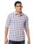 Spykar Peach Checked Full Sleeve Shirt for Men (Size: L)-MSHCS1BD129-Light Peach