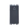 Wipro Northwest Nowa 6A Bell Push, Silver Grey (pack of 10)