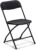 Attro Supreme Amity Chair Modern Armless Heavy Duty Plastic Chair For Living Room, Outdoor, Home, And Office-Sleek And Comfortable,Black Set Of 4