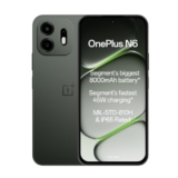 OnePlus N6 | 6GB+128GB | Midnight Green | Segment’s Biggest 8000mAh Battery | Segment’s Fastest 45W Charging | 60-Month Smoothness | Smooth 120Hz Display | 50MP Camera | Military-Grade Durability