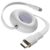 Portronics Upgraded Konnect Recoil 100W Type C To Type C Retractable Cable,Pd Fast Charging,Retractable Charging Cable,Fast Data Transfer,Compatibility With Iphone 15 Series&Type C Smartphones,?White