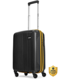 ALFA by VIP Excel Polypropylene | Trolley Bag With Combination Lock Cabin Suitcase 4 Wheels – 21 Inch