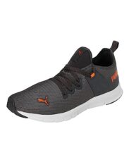 PUMA | Glanza v2 Men’s Shoes | Dark Shadow-Vibrant Orange | 7UK