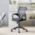 Home Centre | Yuva | Mesh Medium Back | Nylon | Study and Office Chairs | Black | 1 Year Warranty