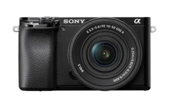 Sony New Alpha ILCE-6100K |APS-C Mirrorless with SELP1650 (Ver 2) Power Zoom Lens | 24.2 MP | Fast Auto Focus | 4K Vlogging Camera |Made for Content Creators, Youtubers, Vloggers (DSLR) -Black