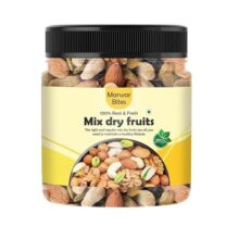 Marwarbites Premium Mixed Dry Fruits 1Kg | Mix Nuts And Dry Fruit Combo | Almonds, Cashews, Walnuts, Raisins & More | Resealable Jar Pack | Fresh And Crunchy Snack For Gift