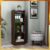 Wooden Street Fleming Book Shelf | Engineered Wood Open Rack for Living Room, Office, Bedroom, 1 Year Warranty (Walnut Finish) | 13 L x 9 W x 38 H Inches