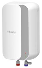 Bajaj Prohot 5 Litre Instant Water Heater | 3KW Vertical Geyser for Bathroom & Kitchen | Fast Heating Element | High Grade SS Tank | Multiple Safety Systems | 2-Yr Product Warranty | White