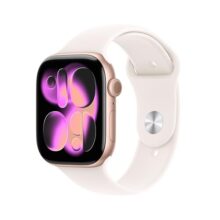 Apple Watch Series 11 Gps 46Mm Rose Gold Aluminium Case With Light Blush Sport Band – M/L
