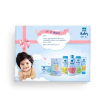 Parachute Advansed Baby Gift Pack With New Born Baby Essentials| 100% Virgin Coconut Oil | Pack Of 6 With Milestone Booklet