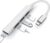 Sounce 4 in 1 Portable USB C Hub (Type-C to 4 USB-A Ports) with Aluminum Shell, USB Port Hub 3.0 Compatible for PC, Tablet, and Smartphone – White