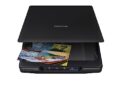 Epson Perfection V39 II Color Photo and Document Flatbed Scanner with 4800 dpi Optical Resolution, Scan to Cloud, USB Power and High-Rise, Removable Lid