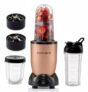 NutriPro Juicer Mixer Grinder – Smoothie Maker – 500 Watts (3 Jars & 2 Blades, Gold) – 1 Year Warranty