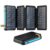 LRSA Solar Power Bank, 20000mAh, Foldable Multiple Solar Panels, Portable Charger for Outdoor Use