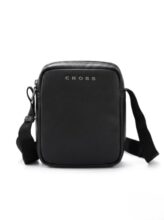 CROSS Men’s Black Color Gotham Small Crossbody Bag