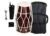 Sm Sai Musical Rope Fitting Wooden Dholak (Brown) With Full Kit