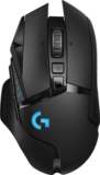 Logitech G502 Lightspeed / HERO 25K Sensor, Adj DPI 25.6K, RGB, 11 Programmable Buttons Ambidextrous Optical  Gaming Mouse(2.4GHz Wireless, Black)