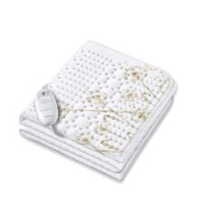 Beurer German Engineering UB 33 Electric Underblanket for Single Bed I German Engineering I 3 Temperature Settings I Printed Cotton Top I Overheat Protection I Illuminated Controls I Machine Washable 30°C I OEKO-TEX Certified I 3-Year Warranty