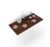 MAMTA DECORATION Standard Wall Mounted Dining Table for Living Room and Home Entrance (Walnut) (MD-DNG-01)