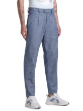 Jack & Jones Mens Blue Mid Mid Rise Pants