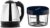 Butterfly EKN 1.5-Litre Electric Kettle (Silver with Black) & Butterfly Premium Plastic Vegetable Chopper 600 ml Blue