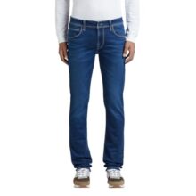 Vapour Blue Mid Rise Slim Stretch X Jeans
