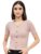 Harpa Women’s Solid Regular Blouse (GR6147_Pink Extra Large)