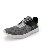 Reebok Men Synthetic/Textile Genesis Runner M Running Shoes LGH Solid Grey/Black/Solar Lime R UK-8