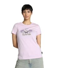 PUMA Women, GRAPHICS GROW & FLOURISH Tee, Grape Mist, XS, (62540760)