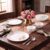 La Opala Novo Opalware Dinner Set, 10 Pcs for Family of 2, Rose Garden
