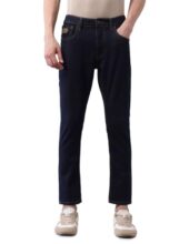 U.S. Polo ASSN. Men’s Rinse wash Henry – Skinny Cropped Fit Jeans (UDJENO2191_Blue_30)