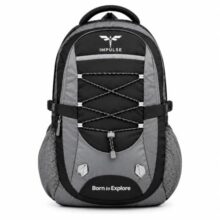 Impulse rucksack bags 55 litres travel bag for men tourist bag for travel backpack for hiking trekking Bag for men camping ImpBoost ImpBoost with 1 Year Warranty (Black)