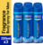 Park Avenue Original Collection Cool Blue Combo Deodorant Spray  –  For Men(660 Ml, Pack Of 3)