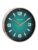 Nautica Modern Wall Clock For Hall With Quartz Silent Sweep Technology | 1Pc – 12 Inch(Abs) | Wall Clock For Bed Room, Home, Office, Kitchen & Living Room | Glossy Rim- Teal/Rose Gold