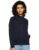 Amazon Brand – Symbol Women’s Sweatshirt (Aw18Wnssw04_Iris Navy_Large) – Cotton Blend, Collared Neck, Regular
