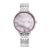 Titan Premium Workwear Mother of Pearl Dial Analog with Date Stainless Steel Strap Watch for Women-NS2673SM02