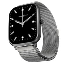 Fire-Boltt Ninja Call Pro Max Ultra Bluetooth Calling Smart Watch, 2.01″ Hd Display, 120+ Sports Modes, Health Suite, Ai Voice Assistance, Spo2 Smartwatch For Men & Women – Silver Link