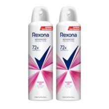 Rexona Advanced Protection Powder Dry | 0% Alcohol | 72H +Motionsense | For Women | 200 Ml (Pack Of 2)