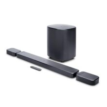 JBL New Bar 800 MK2, 7.1 (5.1.2) Channel Truly Wireless Soundbar, True Dolby Atmos 3D Surround Sound, 10” Down-Firing Wireless Subwoofer, PureVoice, HDMI eARC, Wi-Fi+BT, One App, 780W, 2 yrs Warranty