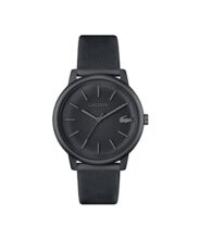 Lacoste Lacoste.12.12 Move Qtz Basic Dark Grey Round Dial Men’s Watch | Grey Silicone Material | Strap Watch – 2011242