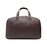 Alfred Classic Premium Duffle Bag, Featuring a Clean Pocket-Free Silhouette Brown