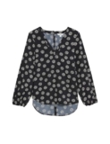 Marks & Spencer Printed V-Neck Blouse