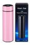 Smart Cup LED Temperature Display Water Bottle – 500 ml | Pink Colour | Double-Wall Stainless Steel Vacuum Bottle | Digital Touch-Lid Temp Screen | Hot & Cold Insulation | Gift & Daily Use