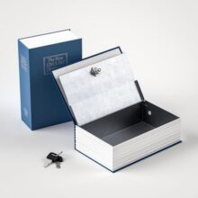 Lifelong Book Safe Locker | Hidden Dictionary Safe Box for Cash, Jewellery & Documents | Secret Portable Locker for Home & Office | Secure Storage Box, Key Lock | Design Blends with Books (LLHSAB02)