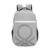 United Colors Of Benetton Noble Polyester 23L 4 Compartment Laptop Backpack For Unisex – Grey