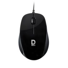 D Select Wired Mouse Ds112-Black With Usb Type C Connector, 1200Dpi, Lightweight | Marketed By Dell